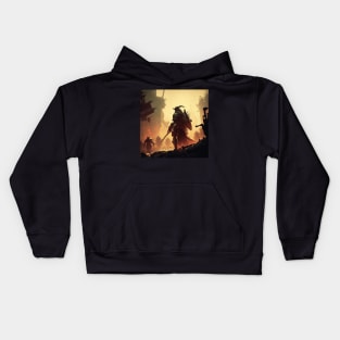 wild samurai Kids Hoodie